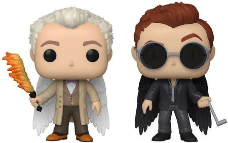 Funko Pop ! Good Omens ツインパック Funko Good Omens Pop! 2-Pak Aziraphel I Crowley With Wings 5
