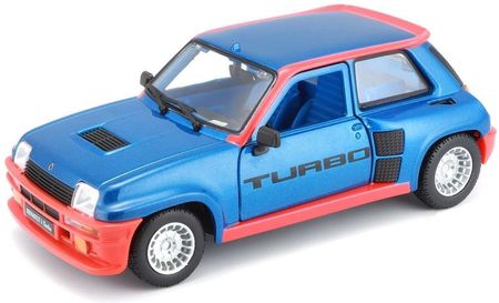 Bburago Renault 5 Turbo Blue-Red 1:24  