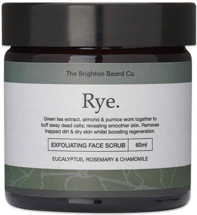 The Brighton Beard Rye Face Scrub Złuszczający Peeling Do Twarzy 60 ml