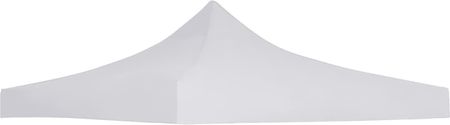 Vidaxl Dach do namiotu imprezowego, 3 x 3 m, biały 48875
