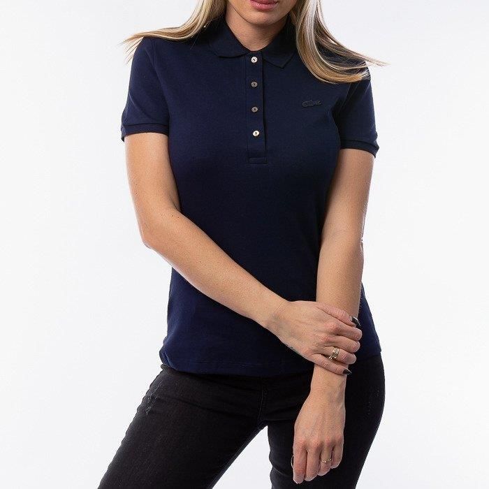 Lacoste Koszulka Polo Damska Piqu Polo Pf5462 166 Ceny i opinie