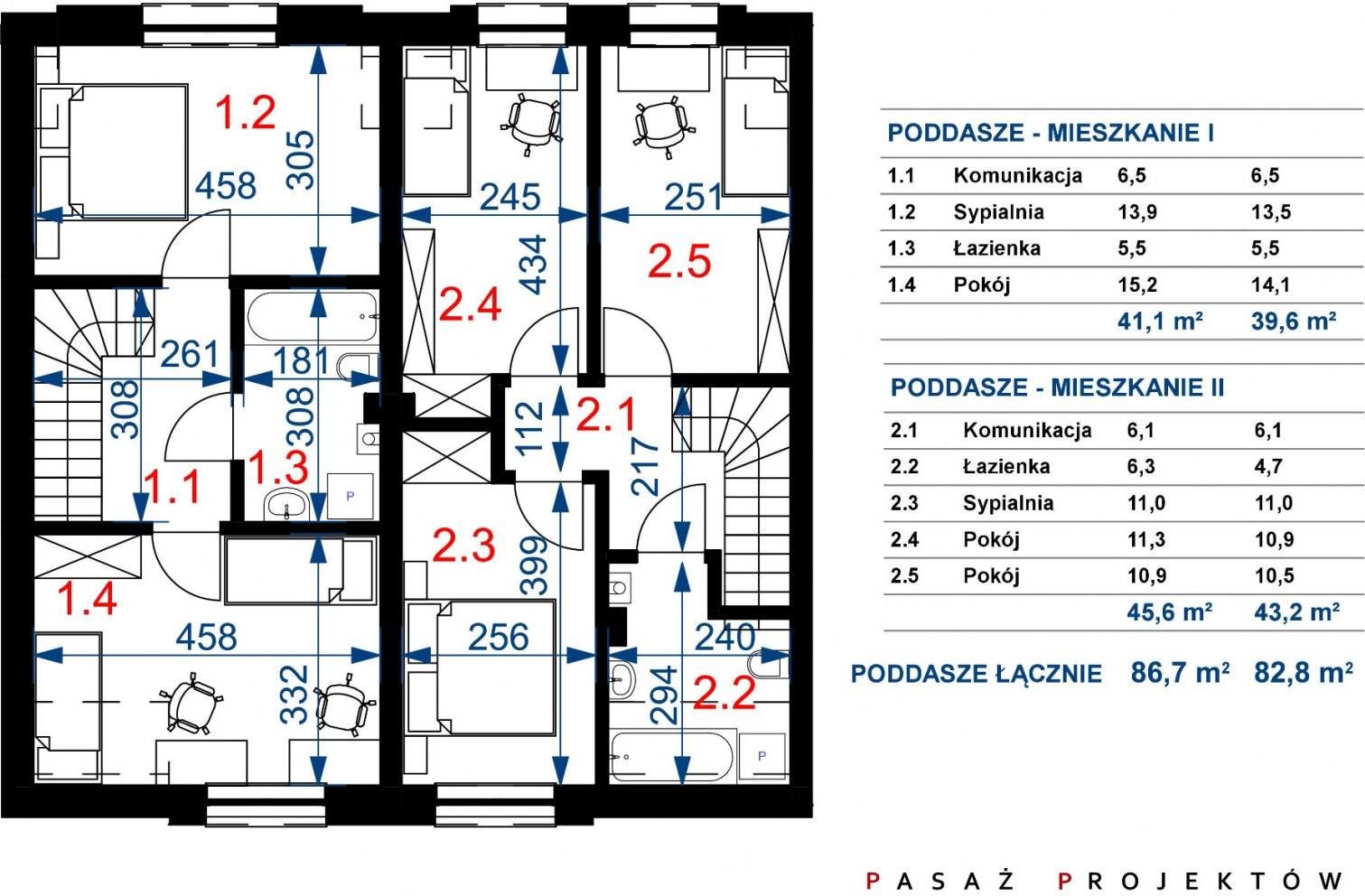 Projekt: Dom Przy Śliwkowej - zdjęcie 2 Projekt: Dom Przy Śliwkowej