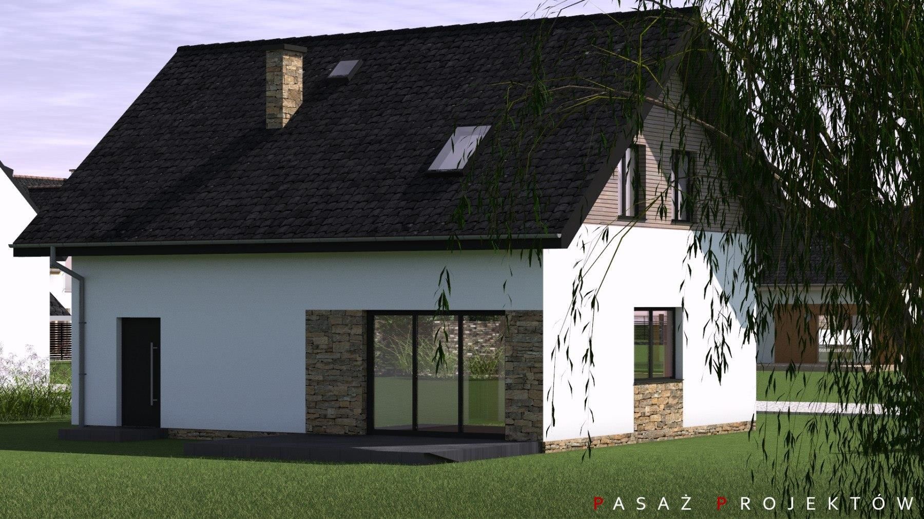 Projekt: Dom Przy Głogowej - zdjęcie 2 Projekt: Dom Przy Głogowej