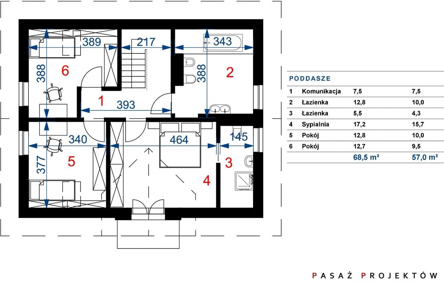 Projekt: Dom Przy Głogowej - zdjęcie 3 Projekt: Dom Przy Głogowej