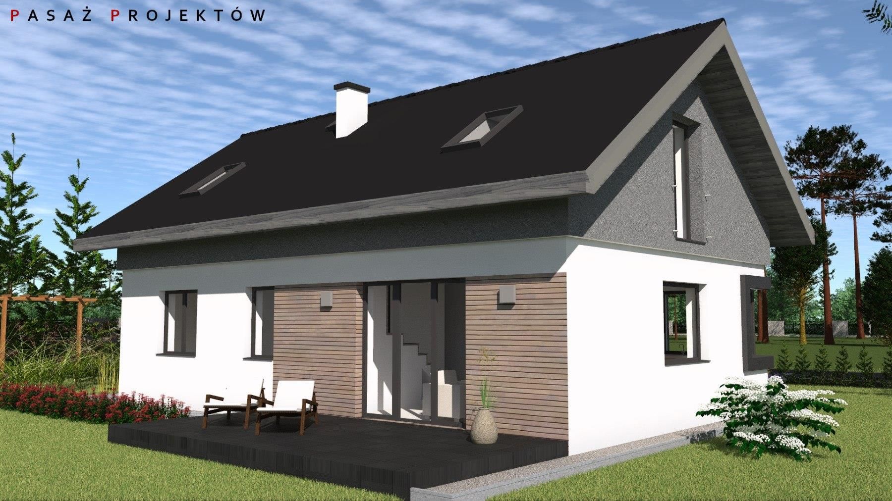 Projekt: Dom Przy Sosnowej 88 - zdjęcie 3 Projekt: Dom Przy Sosnowej 88