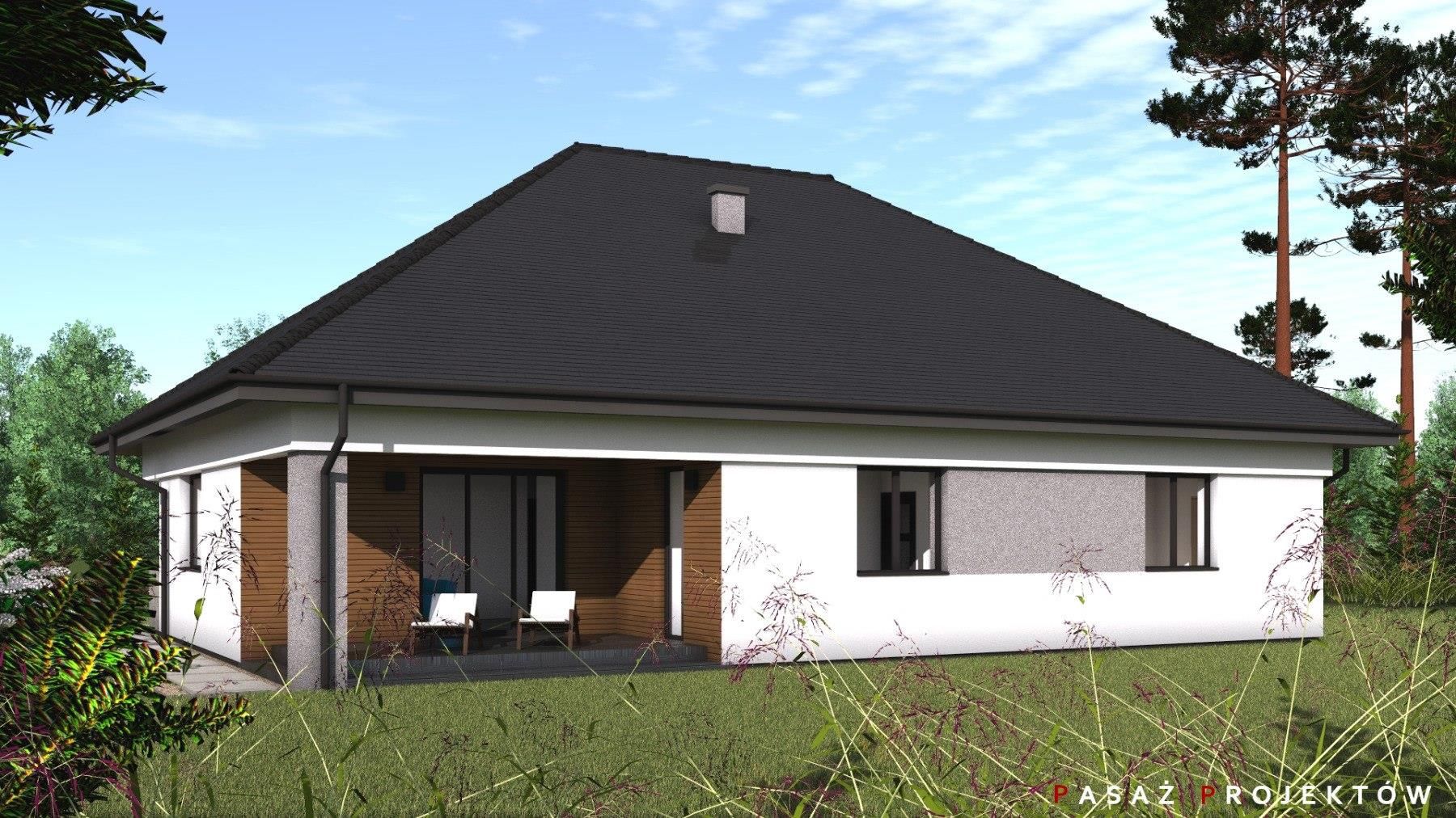 Projekt: Dom Przy Borówkowej 28 - zdjęcie 5 Projekt: Dom Przy Borówkowej 28