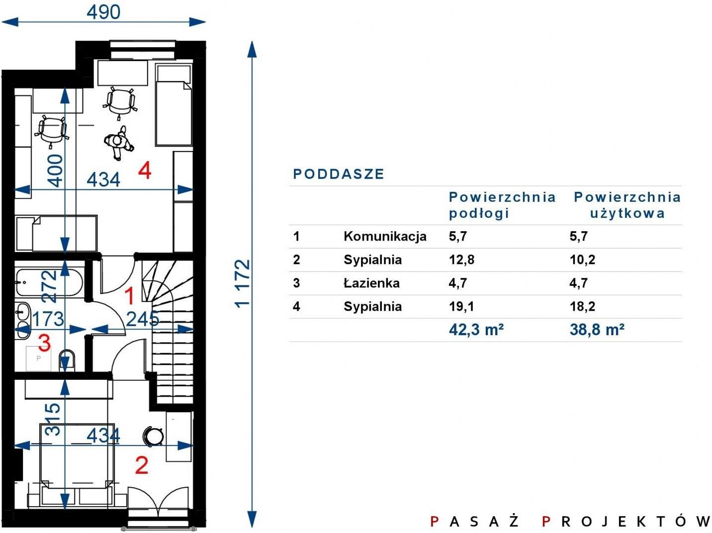 Projekt: Dom Przy Czereśniowej 8 - zdjęcie 2 Projekt: Dom Przy Czereśniowej 8