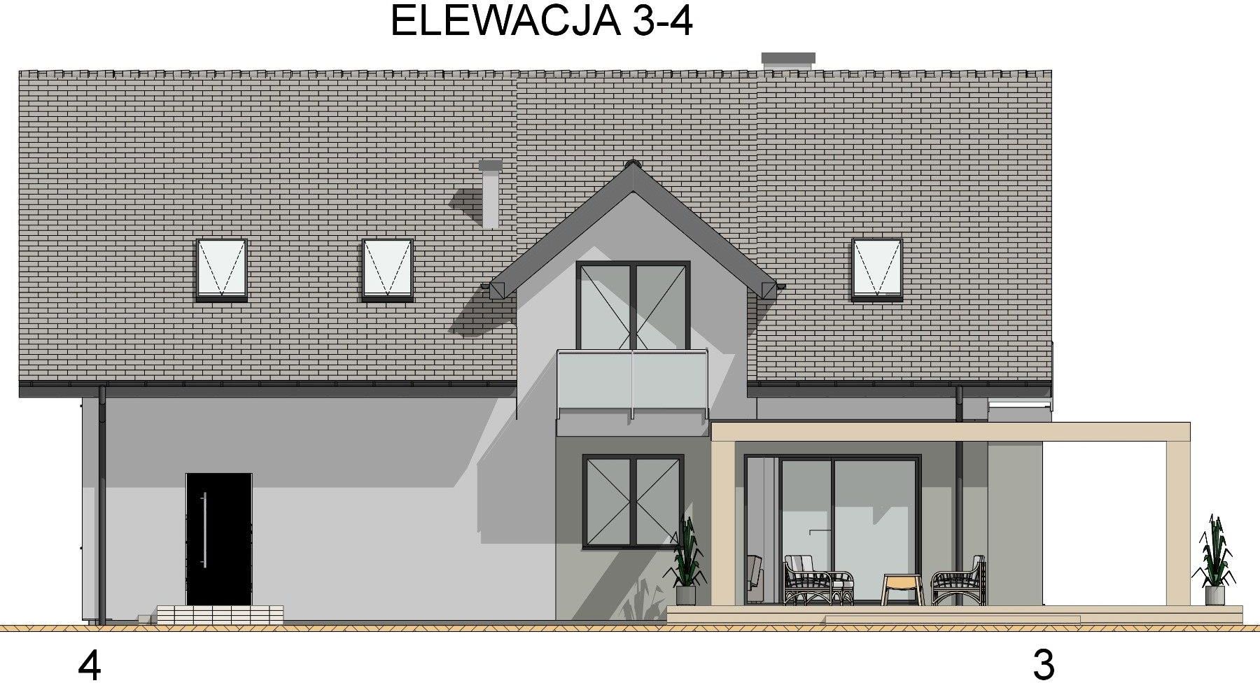 Projekt: Dom Przy Jarzębinowej 8 - zdjęcie 5 Projekt: Dom Przy Jarzębinowej 8