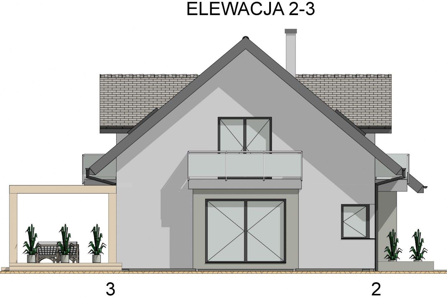 Projekt: Dom Przy Jarzębinowej 8 - zdjęcie 1 Projekt: Dom Przy Jarzębinowej 8