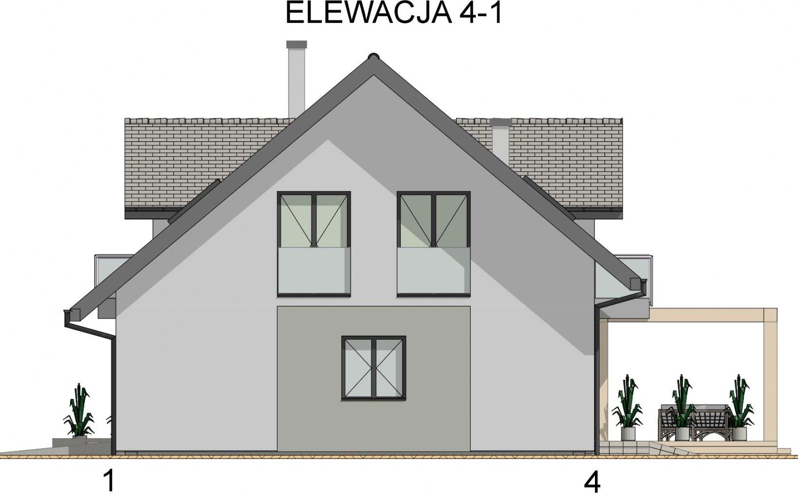 Projekt: Dom Przy Jarzębinowej 8 - zdjęcie 6 Projekt: Dom Przy Jarzębinowej 8