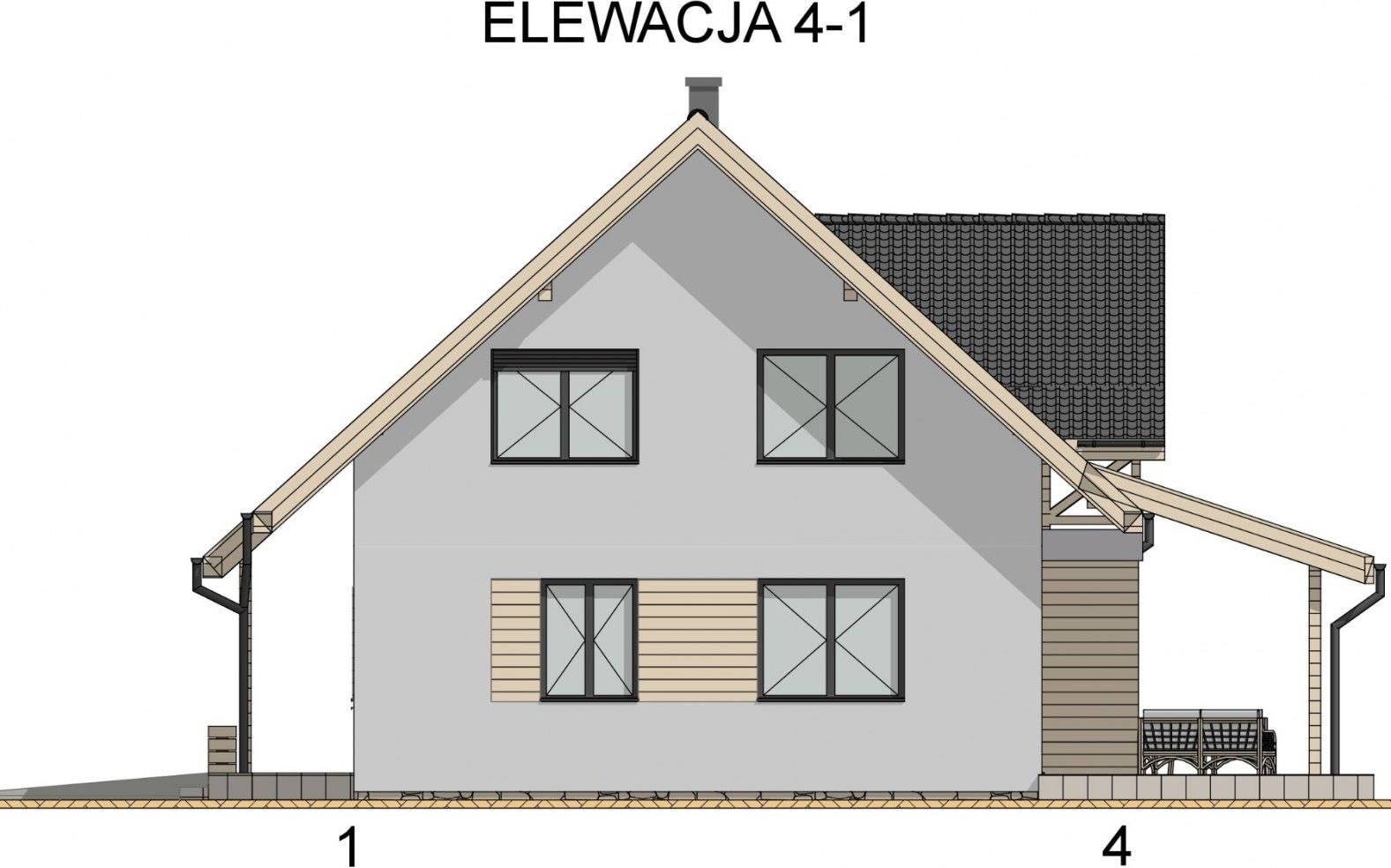 Projekt: Dom Przy Grabowej 6 - zdjęcie 5 Projekt: Dom Przy Grabowej 6