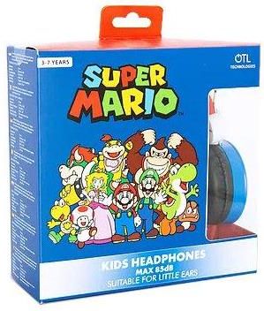 Ekids Słuchawki dla dzieci Super Mario max 85dB SM0666