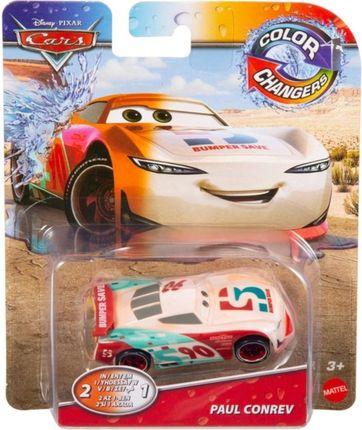 Mattel Disney Pixar Auta zmieniające kolor PAUL CONREV COLOR CHANGER 2020 GNY94 GPB00