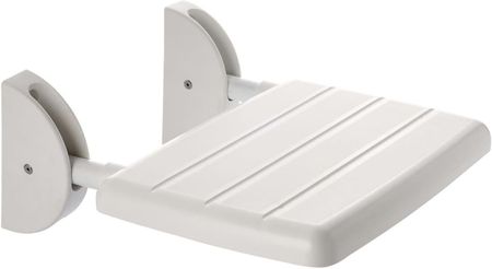 RIDDER Składane siedzisko prysznicowe Eco białe