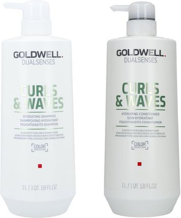 Goldwell DUALSENSES CURLS&WAVES Zestaw szampon 1000ml + odżywka 1000ml