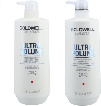 Goldwell DUALSENSES ULTRA VOLUME Zestaw szampon 1000ml + odżywka 1000ml