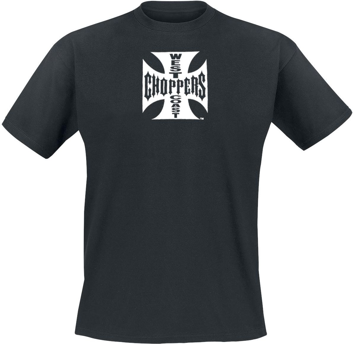 WEST COST CHOPPERS 黒 Tシャツ WEST COAST CHOPPERS MOTORCYCLE CO. TEE - BLACK/