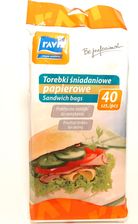 Zdjęcie Ravi Torebki Śniadaniowe 12,5X25Cm 40Szt. - Mikołów