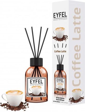 Eyfel Perfume Dyfuzor Zapachowy Kawa Reed Diffuser Coffee 110 ml