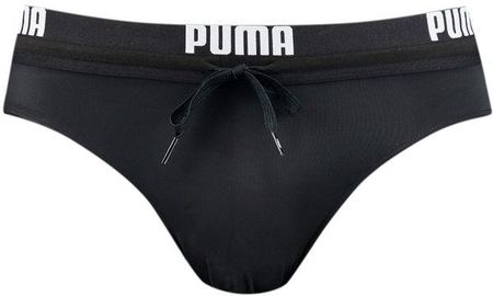 Puma Kąpielówki Męskie Logo Swim Brief Black