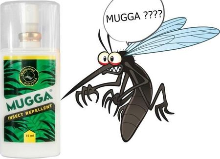 Mugga 9% deet Mleczko Spray 75 ml