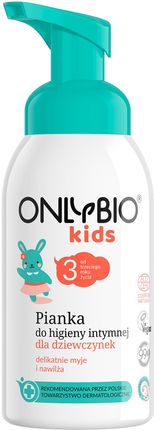 Naturella Laboratorium Onlybio Kids Pianka Do Higieny Intymnej Dla Dziewczynek Od 3 Lat 300Ml