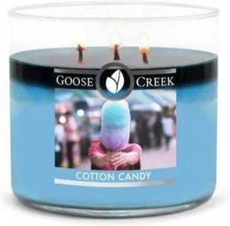 Goose Creek Wosk Świeca Sojowa 3 Knoty Cotton Candy 411G