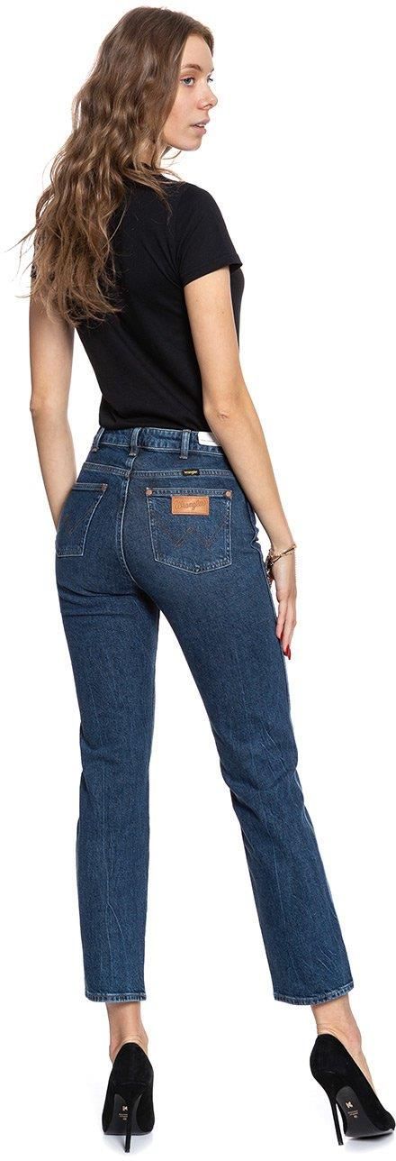 wrangler retro straight deep ocean