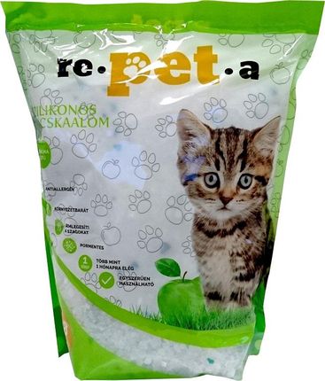 Re-Pet-A Repeta żwirek silikonowy dla kota o zapachu jabłka 3.8L