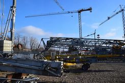 Zdjęcie dzwig żuraw budowlany - Nowe Brzesko