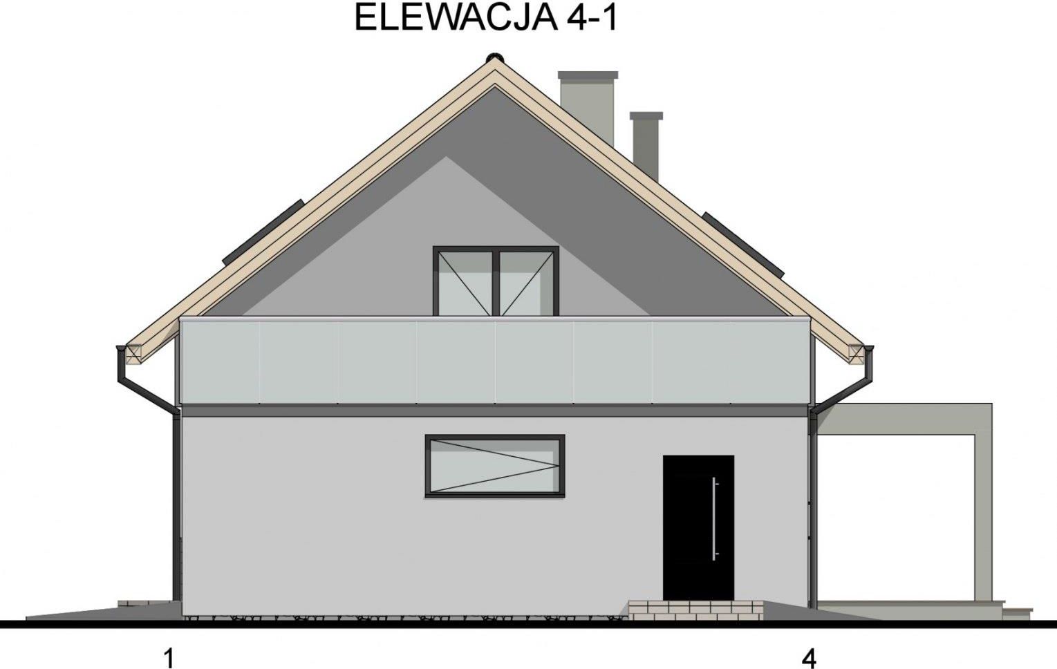 Projekt Dom Przy Poziomkowej 18 - zdjęcie 4 Projekt Dom Przy Poziomkowej 18