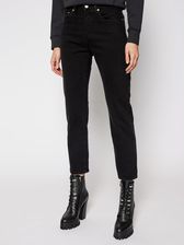Levi'S Jeansy Cropped Fit 501 Original 36200-0085 Czarny Cropped Fit