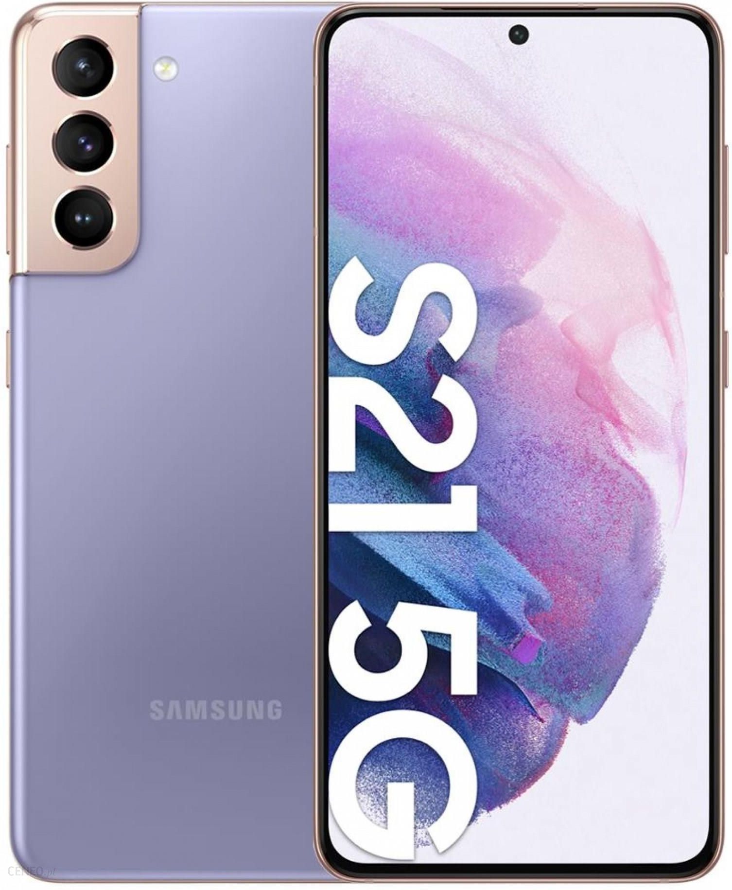 Samsung Galaxy S21 5g Sm G991 8 256gb Fioletowy Cena Opinie Na Ceneo Pl