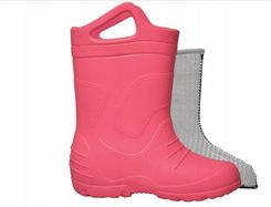 Zdjęcie Kalosze Piankowe Dla Dzieci Ocieplane 24/25 - Nowe Brzesko