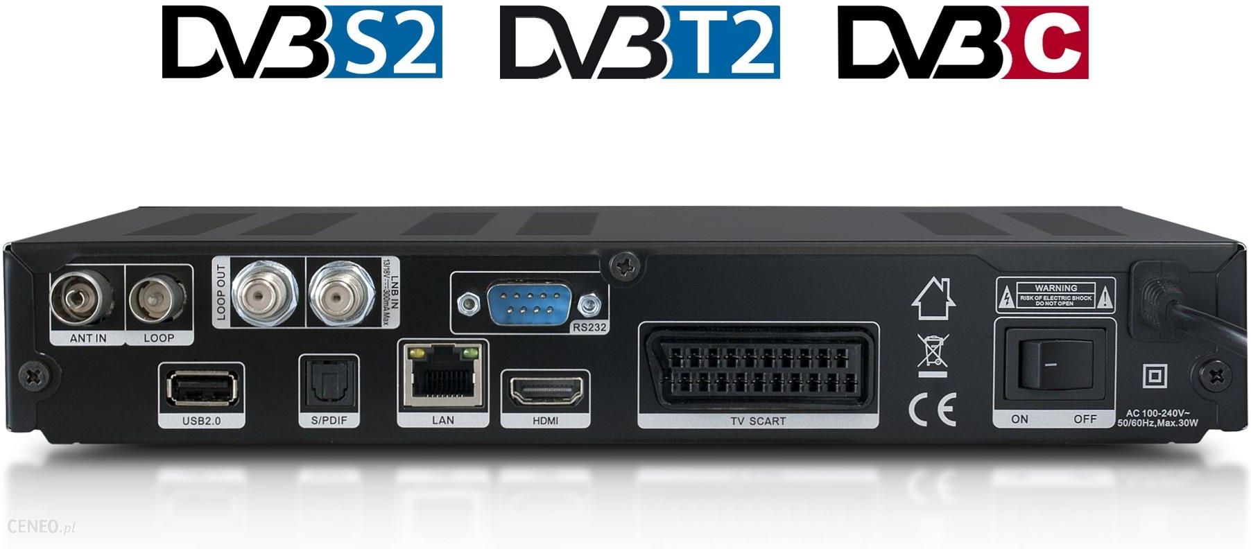 AB CryptoBox 752HD Combo DVB-T2/S2/C 