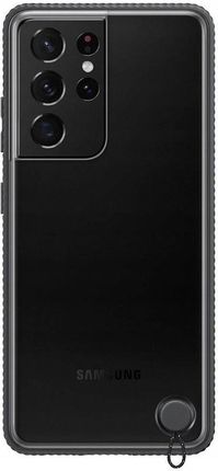 Samsung Clear Protective Cover do Galaxy S21 Ultra Czarny (EF-GG998CBEGWW)