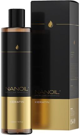 Nanoil Keratin Micellar Shampoo Micelarny Szampon Z Keratyną 300 ml