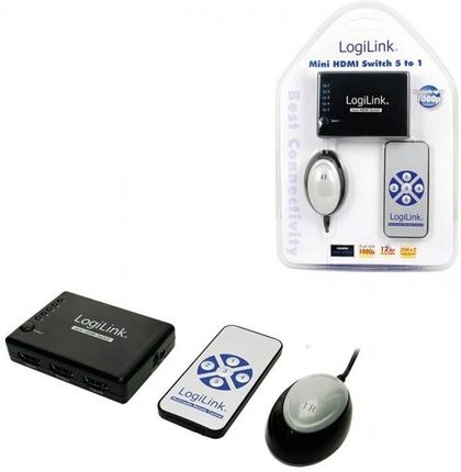 Switch Video 5-Port HDMI Logilink -