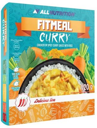 Allnutrition Fitmeal Curry 420g