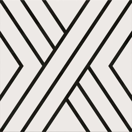 Cersanit Panel White-Black 29,8X29,8