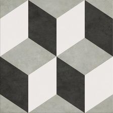 Zdjęcie Cersanit Panel Geo White-Black 29,8X29,8 - Wyszogród