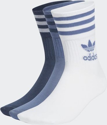 Adidas Mid Cut Crew Socks 3 Pairs Gn3077 - Ceny i opinie Skarpetki i podkolanówki YVIO