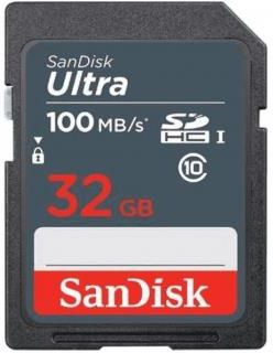 SanDisk 32GB SDHC Ultra C10 100MB/s UHS-I (SDSDUNR032GGN3IN)