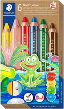 Zdjęcie Staedtler Kredki Jumbo Woskowe Buddy 6Kol+Temperówka - Górowo Iławeckie