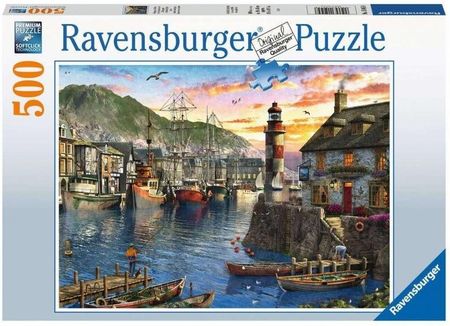 Ravensburger Puzzle 500el. Poranek W Porcie 150458