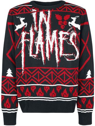 In flames holiday sweater hotsell