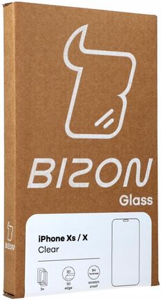 Bizon Szkło hartowane Glass Clear obiektyw iPhone Xs 3 szt