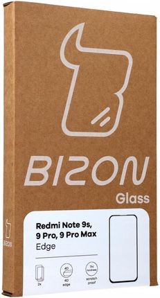 Bizon Szkło hartowane Glass Edge CF ochrona na obiektyw Xiaomi Redmi Note 9S / 9 Pro / 9 Pro Max czarne 2 szt