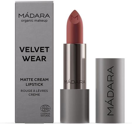Madara Organic Skincare Velvet Wear Matte Cream Lipstick 32 Warm Nude