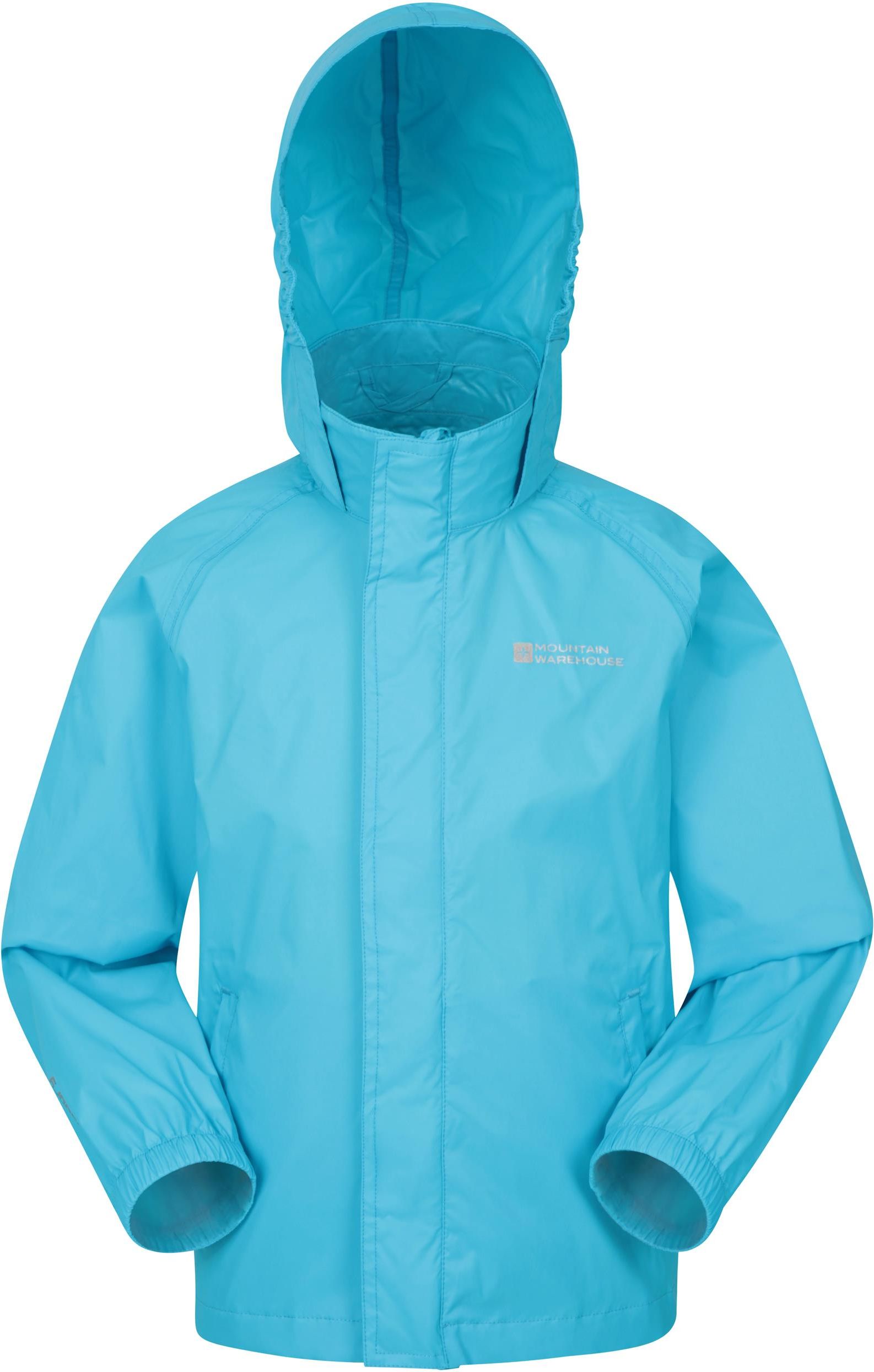 Mountain Warehouse Pakka Kids Waterproof Jacket - Blue - Ceny i